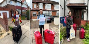 Nossos alunos chegando nas acomodações da ICGRoup